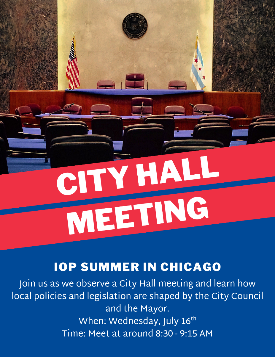 Poster Image for City Hall Meeting - Summer in Chicago 2025
