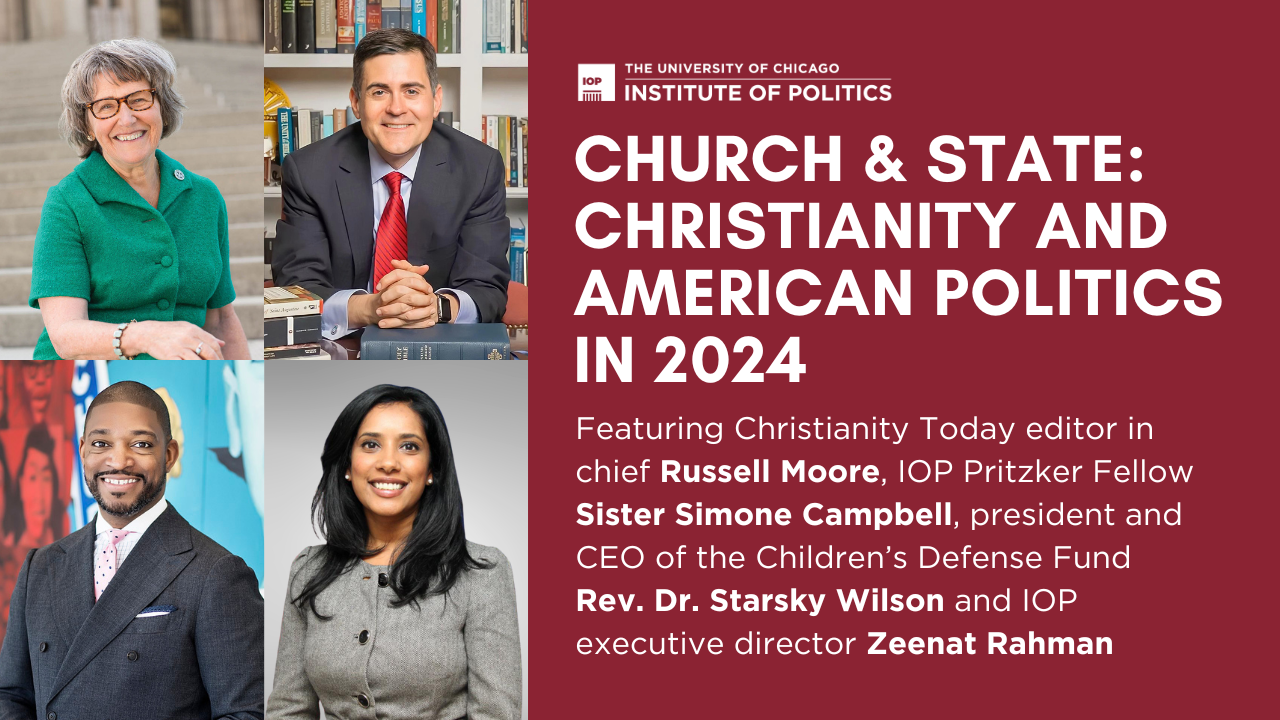 Poster Image for Church & State: Christianity and American Politics in 2024
