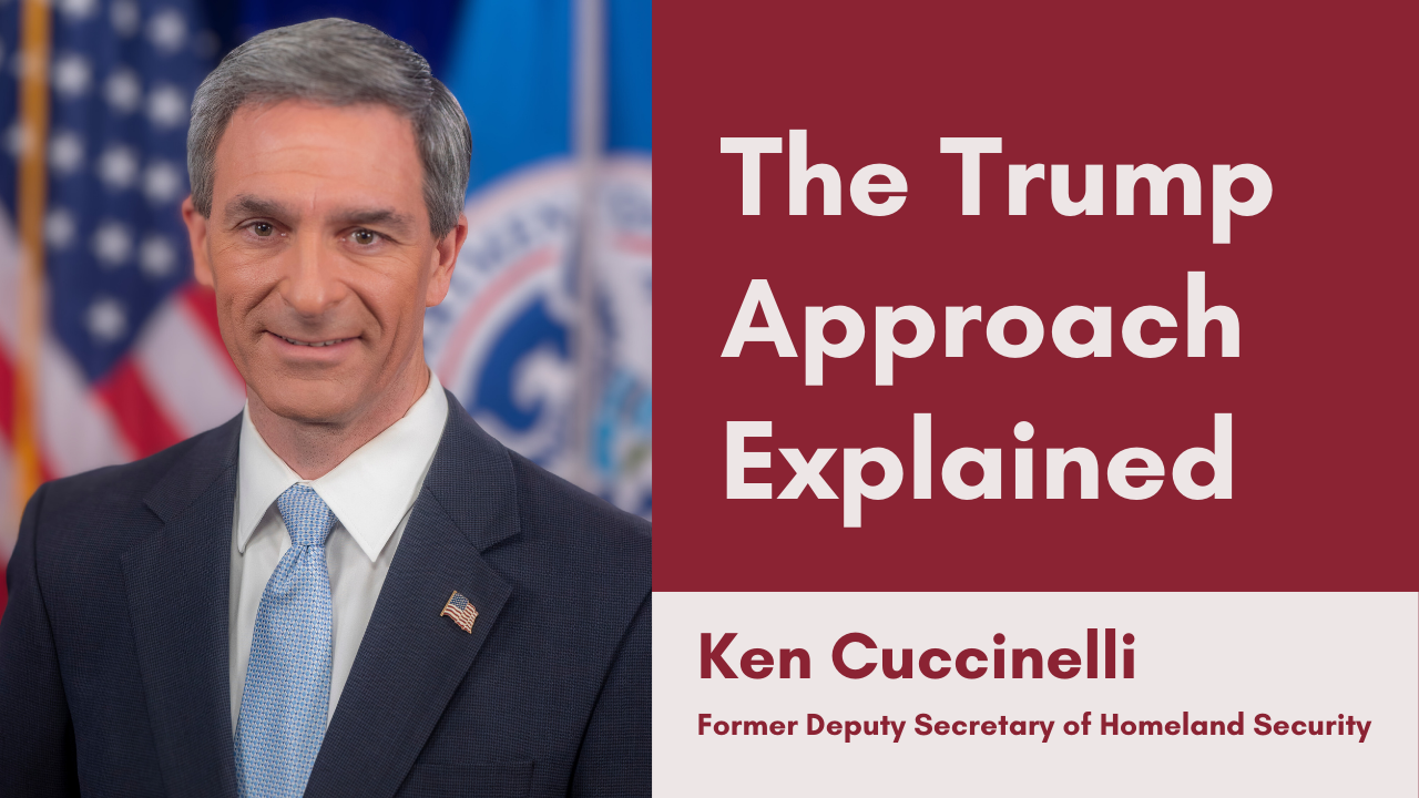 Poster Image for Ken Cuccinelli | The Politics & Policy of Immigration Under President Trump