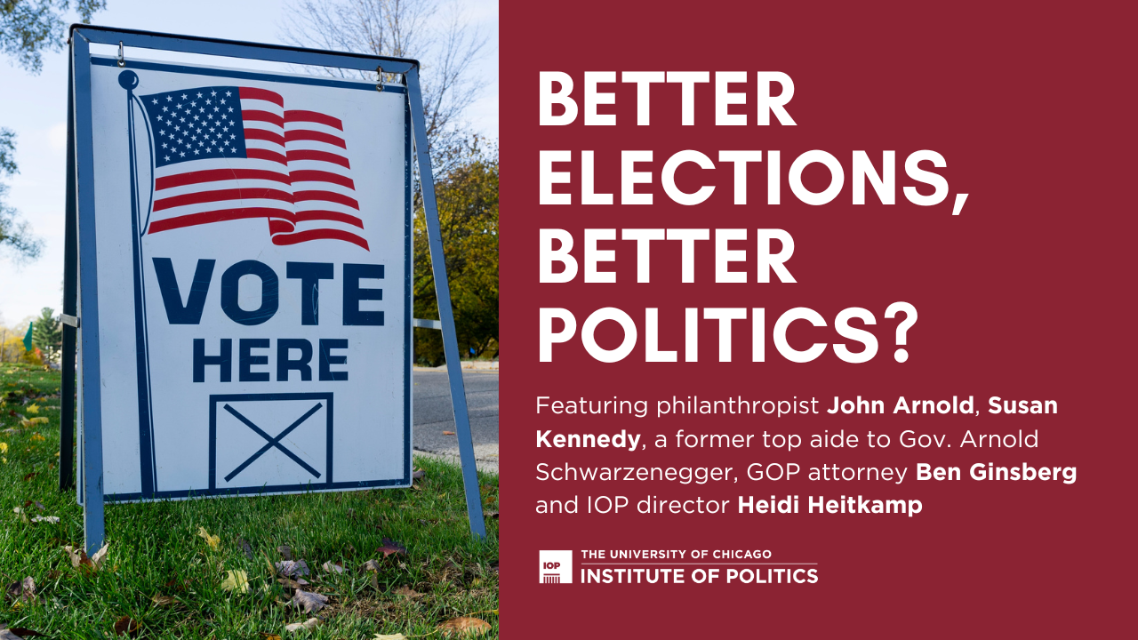 Poster Image for Better Elections, Better Politics?