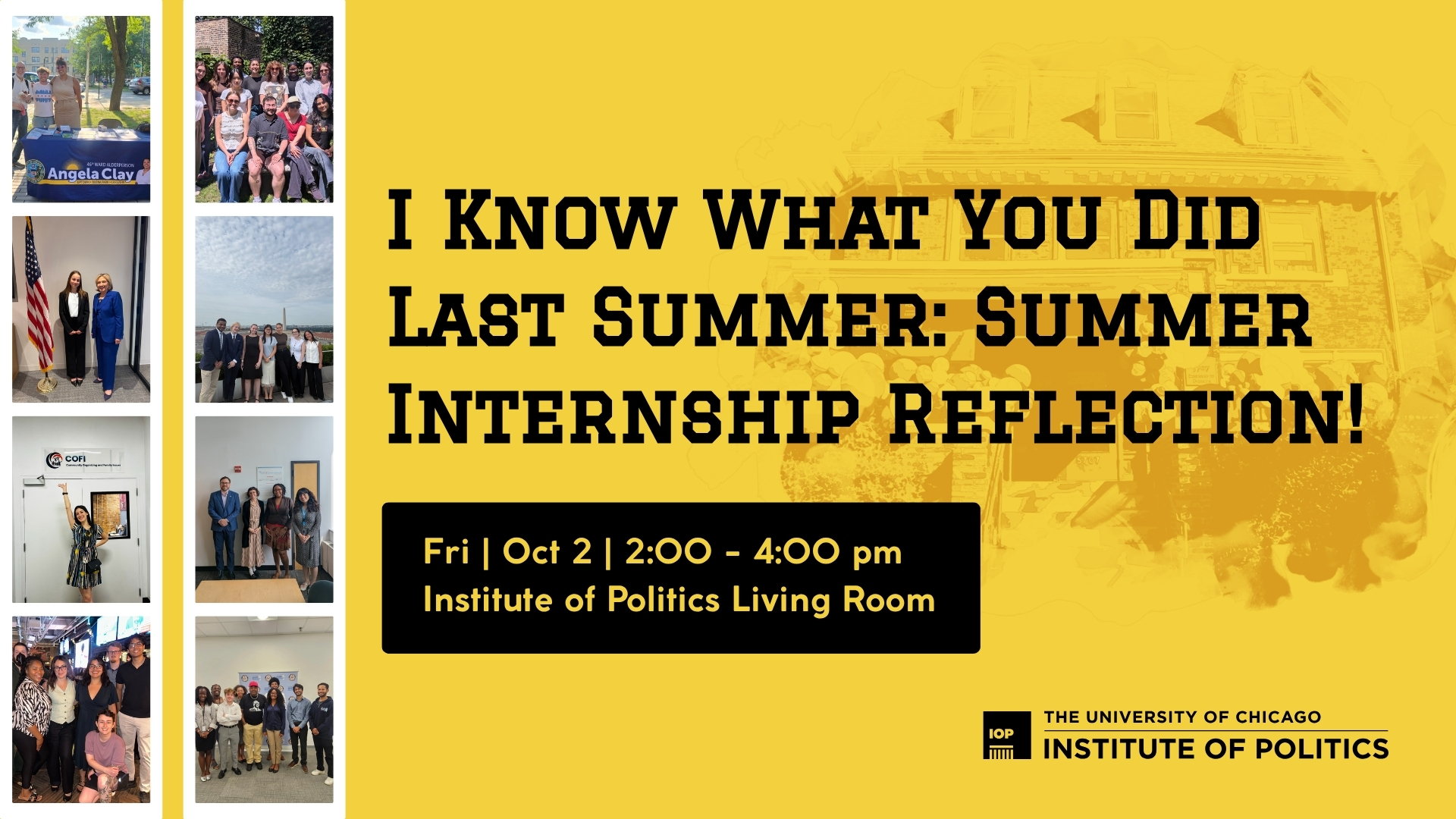 Poster Image for I Know What You Did Last Summer: Summer Internship Reflection