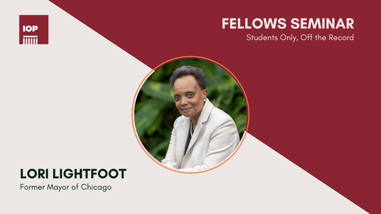 Poster Image for Lori Lightfoot | Why COVID Presented Many Opportunities To Do Good