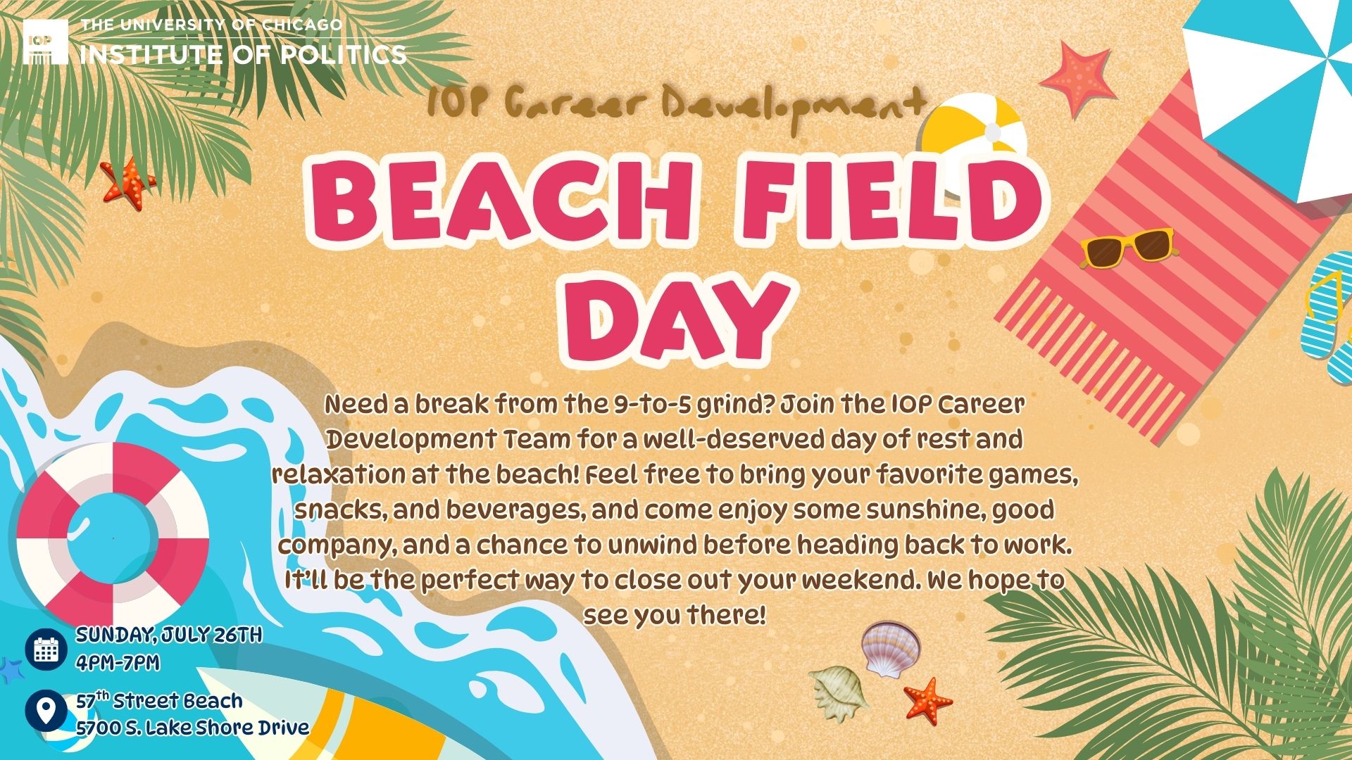 Poster Image for IOP CD: Beach Field Day