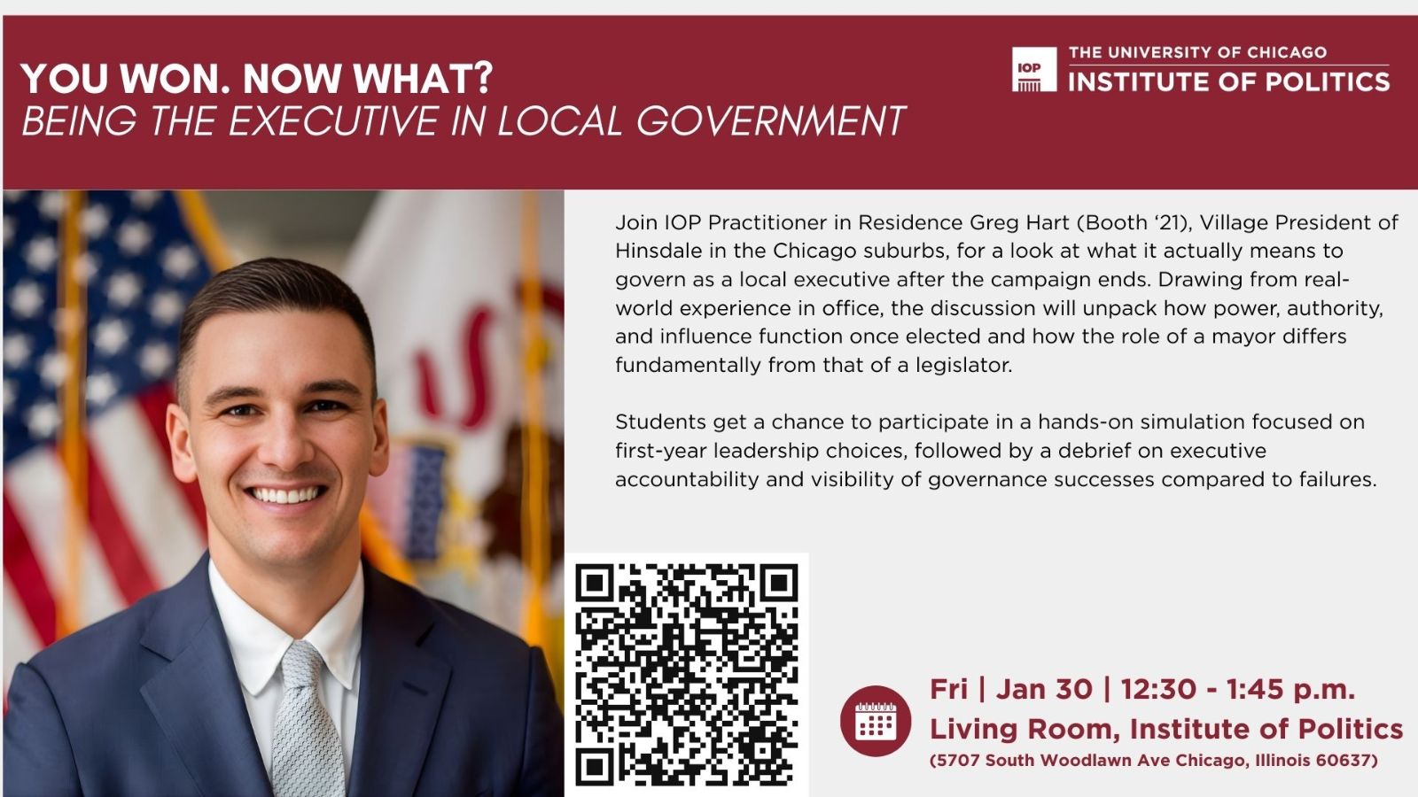 Poster Image for You Won. Now What? Being the Executive in Local Government