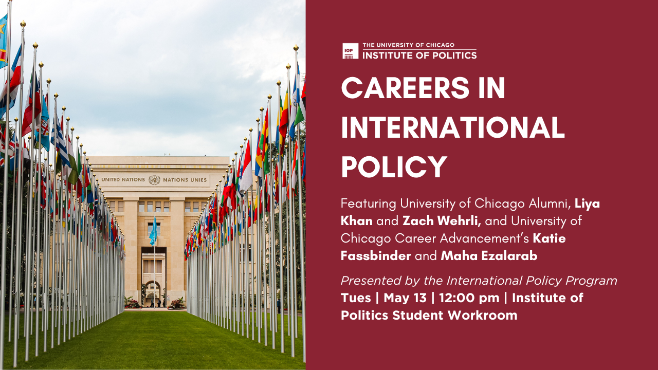 Poster Image for IPP: Careers in International Policy