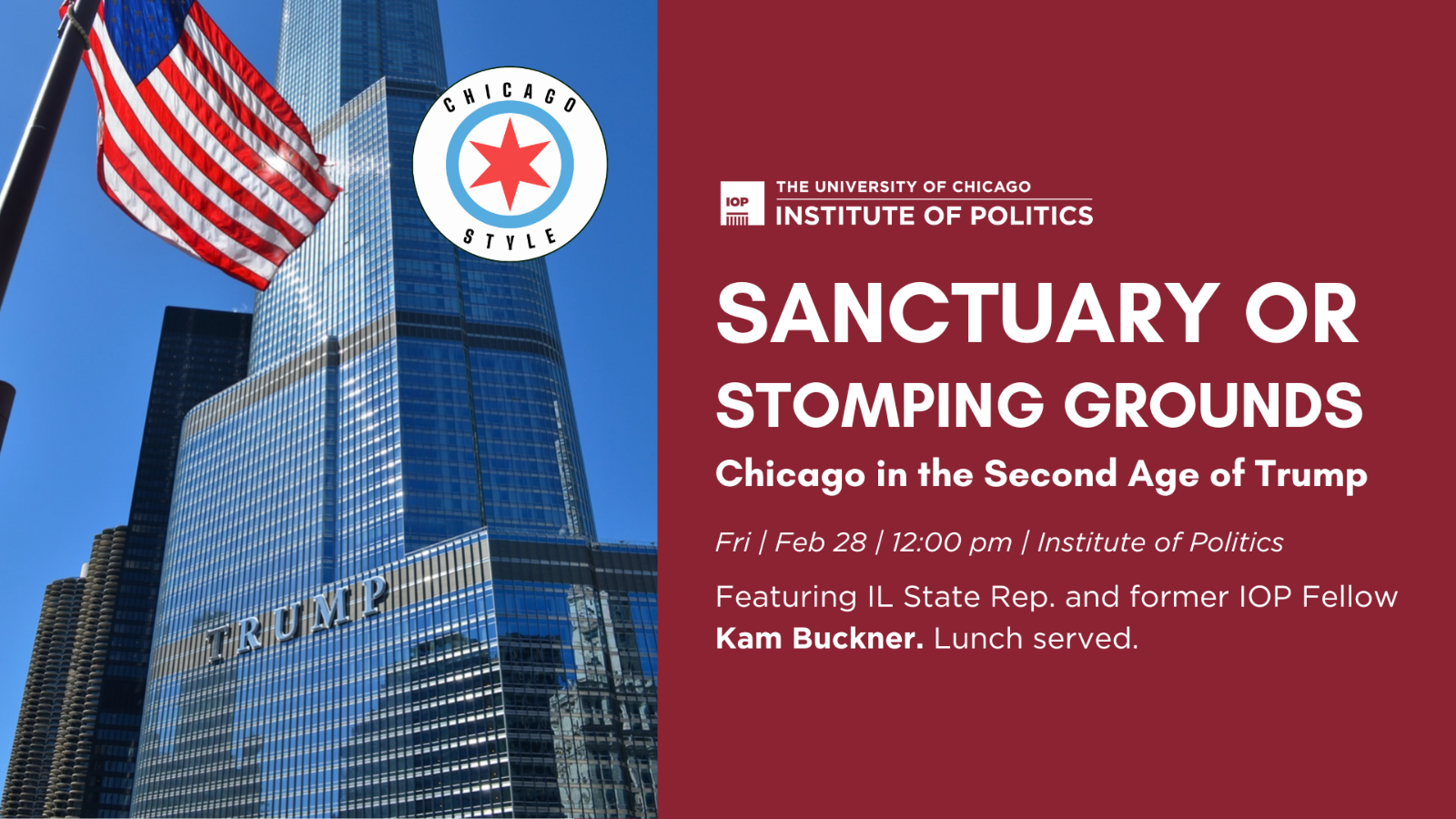 Poster Image for Sanctuary or Stomping Grounds? Chicago in the Second Age of Trump