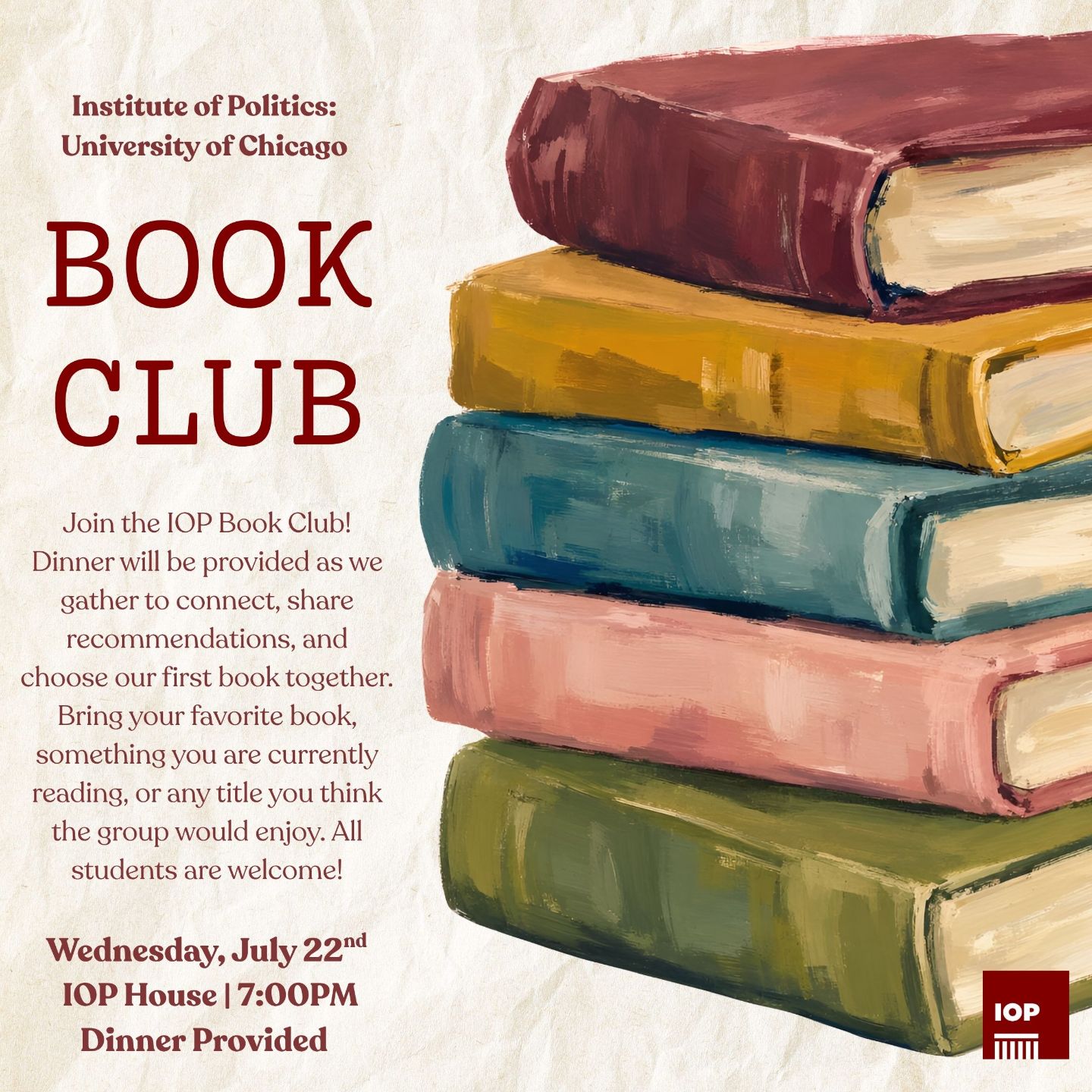 Poster Image for The Civic Book Club: Book Club Meeting #1